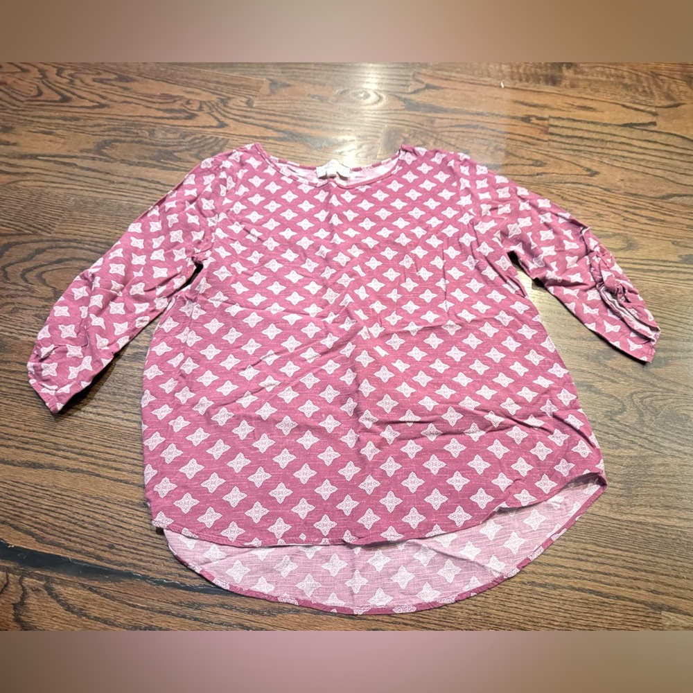 Pink Republic Pink Patterned Blouse